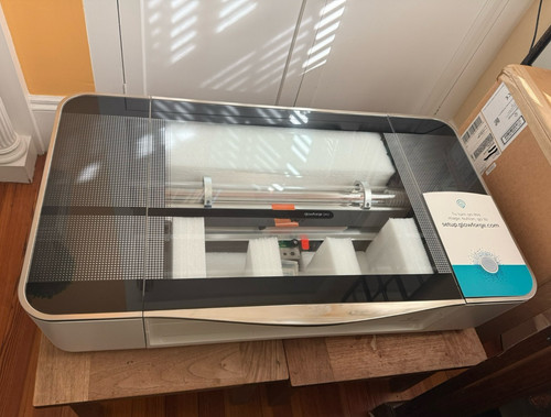 New unused glowforge - unused, laser